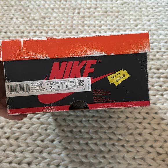 Jordan 1 Retro High OG varsity red / black sail - Picture 7 of 7